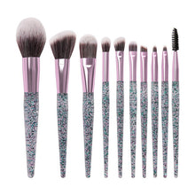 Load image into Gallery viewer, 10pcs Makeup Brushes Set